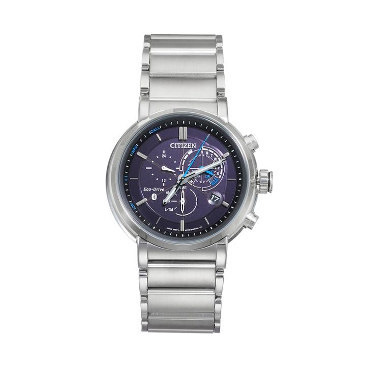 Citizen Eco-drive Men's Proximity Stainless Steel Smart Watch, Size: Large, Grey