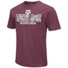Men's Campus Heritage Texas A & M Aggies Team Color Tee, Size: Large, Dark Red