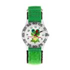 Red Balloon Kids' Frog Time Teacher Watch, Kids Unisex, Size: Medium, Green