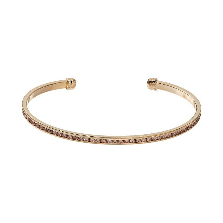 City Rox Cubic Zirconia Cuff Bracelet, Women's, Yellow
