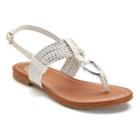 So&reg; Season Girls' Sandals, Girl's, Size: 13, White