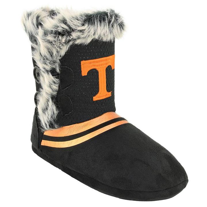 Women's Tennessee Volunteers Mid-high Faux-fur Boots, Size: Small, Black