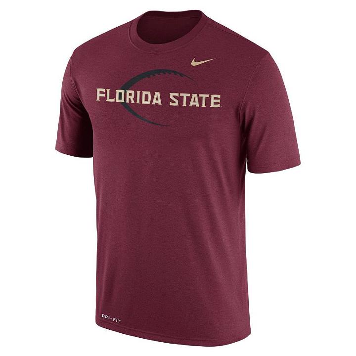 Men's Nike Florida State Seminoles Legend Icon Dri-fit Tee, Size: Xl, Dark Red