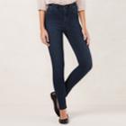 Women's Lc Lauren Conrad High-rise Jeggings, Size: 12 Short, Dark Blue