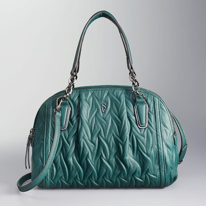 Simply Vera Vera Wang Landsdale Satchel, Women's, Green