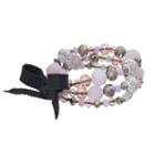 Simply Vera Vera Wang Pink Beaded Stretch Bracelet Set, Women's
