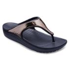 Crocs Sloane Women's Flip Flop Sandals, Size: 10, Grey