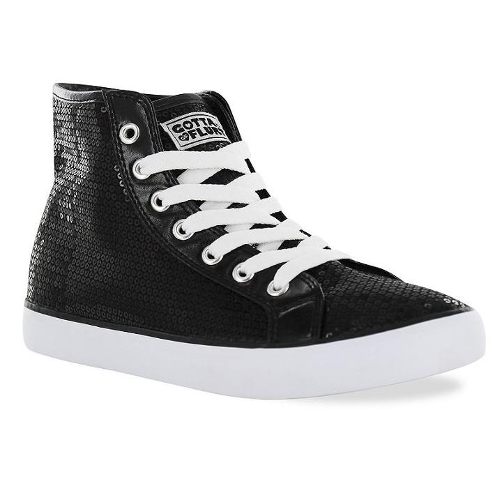 Gotta Flurt Disco Ii Women's High-top Dance Shoes, Girl's, Size: 8, Black
