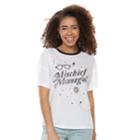 Juniors' Harry Potter Mischief Managed Graphic Tee, Teens, Size: Xs, White