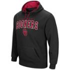 Men's Campus Heritage Oklahoma Sooners Wordmark Hoodie, Size: Large, Dark Grey
