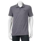 Big & Tall Rock & Republic Classic-fit Heathered Nep Polo, Men's, Size: M Tall, Dark Grey