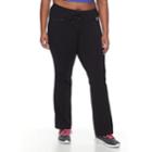 Plus Size Fila Sport Zip Pocket Pant, Women's, Size: 1xl, Black