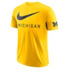 Men's Nike Michigan Wolverines Dna Tee, Size: Xxl, Gold