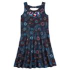 Girls 7-16 & Plus Size So&reg; Fireworks Print Dress, Size: S/7-8, Dark Blue