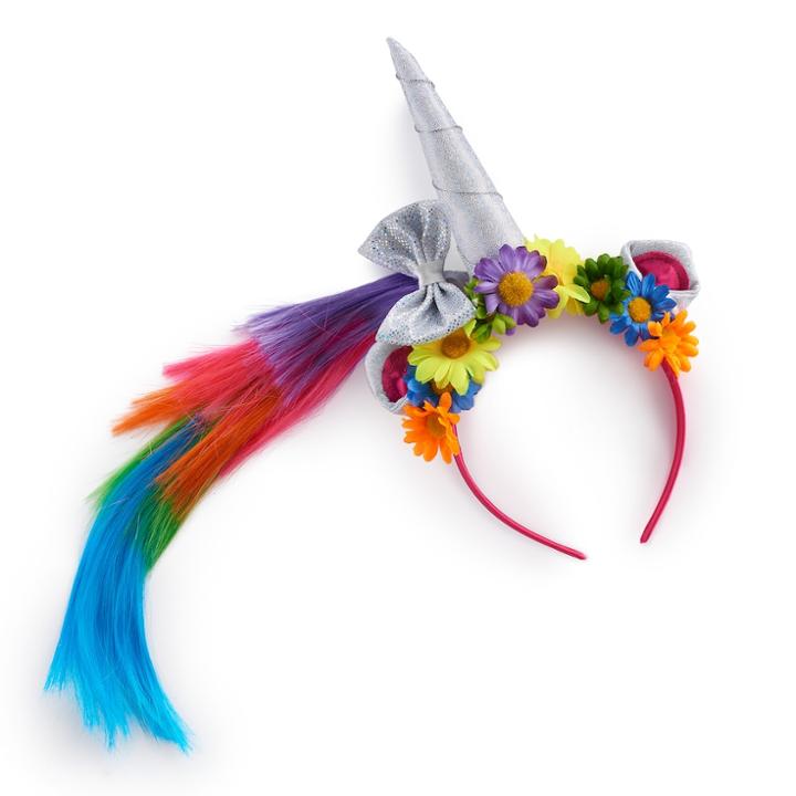Girls 4-16 Unicorn 3d Horn Headband, Multi