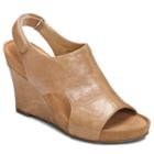 A2 By Aerosoles Chloud Plush Women's Slingback Wedges, Size: Medium (10), Med Orange