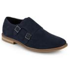 Vance Co. Isaac Men's Monk Strap Dress Shoes, Size: Medium (11), Blue