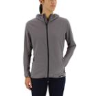 Women's Adidas Outdoor Tracerocker Fleece Hiking Jacket, Size: Xl, Light Grey