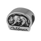 Individuality Beads Sterling Silver State Symbol Bead, Women's