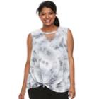 Juniors' Plus Size So&reg; Strappy Tank, Teens, Size: 2xl, Oxford