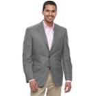 Men's Chaps Slim-fit Patterned Sport Coat, Size: 36 Short, Grey