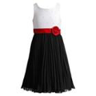 Girls 7-16 Emily West Glitter Bodice Pleated Skirt Dress, Girl's, Size: 12, Ovrfl Oth