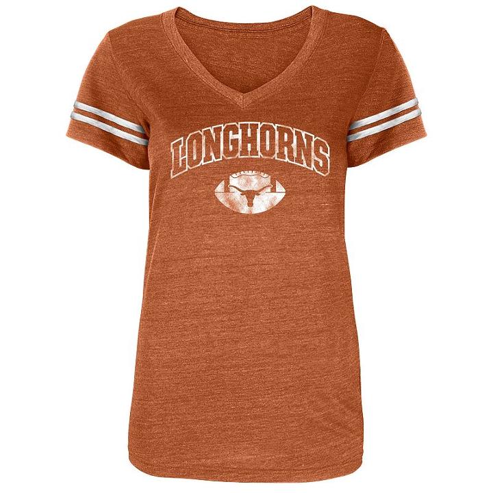 Women's Texas Longhorns Monroe Tee, Size: Xxl, Orange