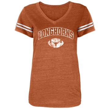 Women's Texas Longhorns Monroe Tee, Size: Xxl, Orange