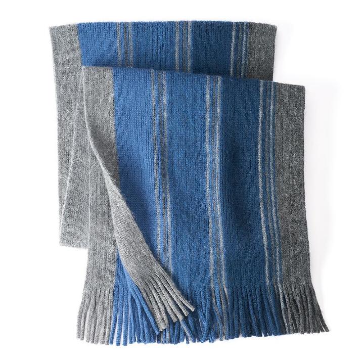 Men's Apt. 9&reg; Colorblock Raschel Scarf, Blue