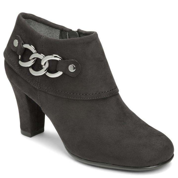 A2 By Aerosoles First Role Women's Heeled Dress Ankle Boots, Size: Medium (8), Grey Other