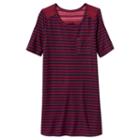 Girls Plus Size Mudd&reg; Crochet Swing T-shirt Dress, Girl's, Size: 14 1/2, Red