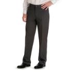 Men's Lee Custom Fit Relaxed-fit Flat-front Pants, Size: 33x29, Grey