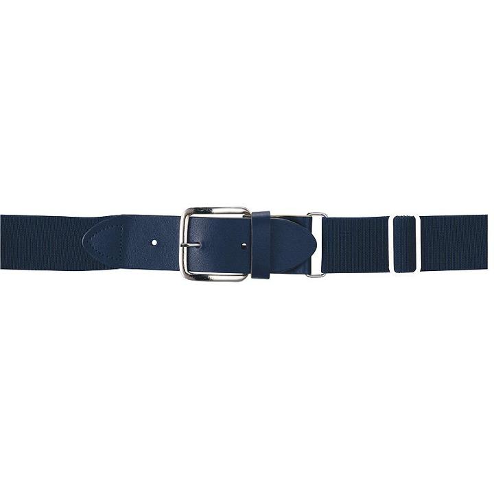 Wilson Elastic Baseball Belt - Youth, Kids Unisex, Blue (navy)