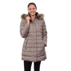 Women's Fleet Street Quilted Down Jacket, Size: Xl, Brown