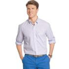 Men's Izod Essential Classic-fit Checked Button-down Shirt, Size: Xxl, Lt Purple