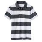 Boys 4-10 Jumping Beans&reg; Striped Polo, Boy's, Size: 5, Natural