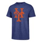 Men's '47 Brand New York Mets Throwback Tee, Size: Xxl, Blue