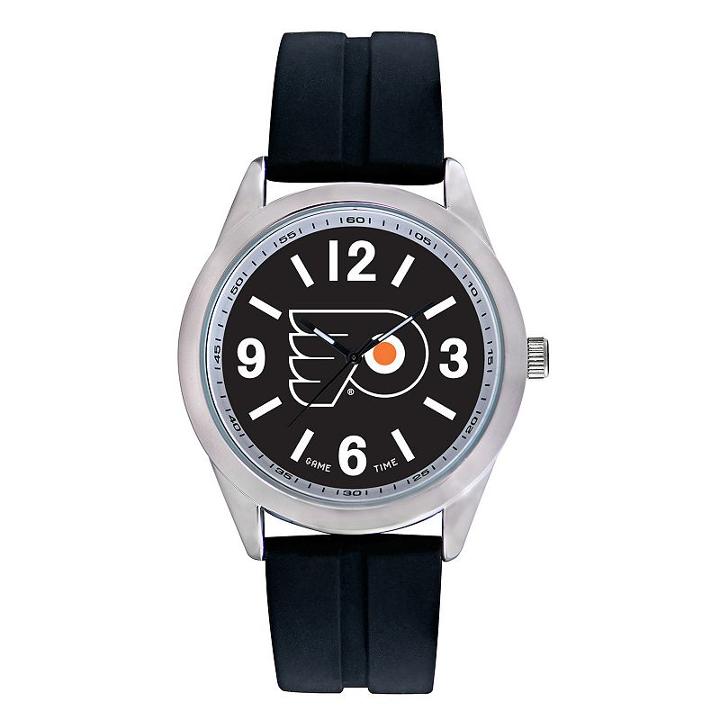 Game Time, Men's Philadelphia Flyers Varsity Watch, Black