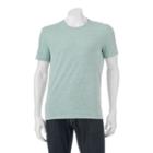Men's Sonoma Goods For Life&trade; Heathered Everyday Tee, Size: Medium, Blue (navy)