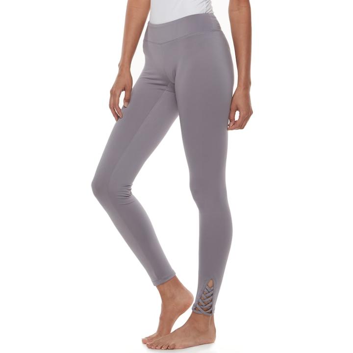 Women's Jockey Performance Layering Leggings, Size: Large, Grey