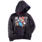 Boys 4-7 Super Mario Bros. Abstract Hoodie, Size: M(5/6), Black