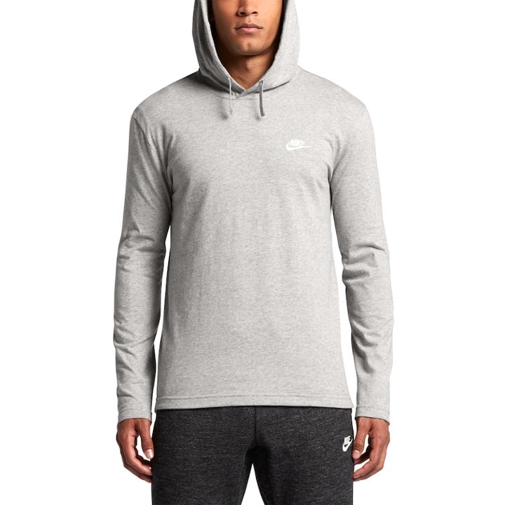 Big & Tall Nike Club Jersey Sportswear Hoodie, Men's, Size: 3xl Tall, Grey