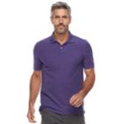 Men's Croft & Barrow&reg; Tailored-fit Polo, Size: Medium, Med Purple