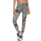 Women's Nike Printed Crop Leggings, Size: Xl, Silver