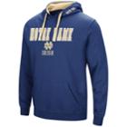 Men's Notre Dame Fighting Irish Pullover Fleece Hoodie, Size: Xxl, Blue (navy)