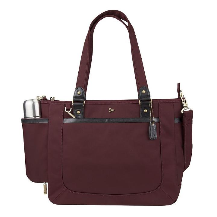 Travelon Anti-theft Ltd Rfid-blocking Tote Bag, Women's, Red, Durable