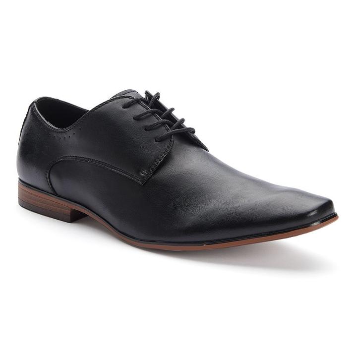 Apt. 9&reg; Men's Square-toe Dress Shoes, Size: 12, Oxford