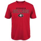 Boys 4-7 Georgia Bulldogs Fulcrum Performance Tee, Size: S(4), Red