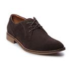 Sonoma Goods For Life&trade; Derek Men's Suede Dress Shoes, Size: 9.5 Wide, Dark Brown