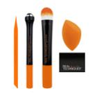 Real Techniques Prep & Prime 5-pc. Makeup Brush & Tool Set, Multicolor